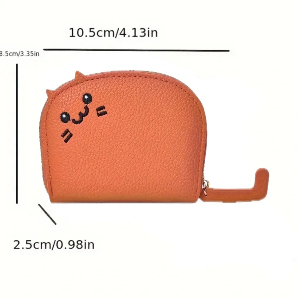 Cat Shaped Card Holder, NEW, Orange